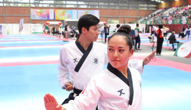 Ana Zulema Ibáñez y Marco Arroyo competirán en el primer Grand Prix de Poomsae