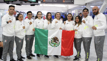 La Selección Nacional de ParaTaekwondo viajó a Lima para competir en los Juegos ParaPanamericanos