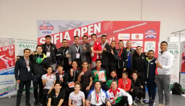México obtiene 13 medallas en el Sofia Open, y logró el primer lugar por equipos