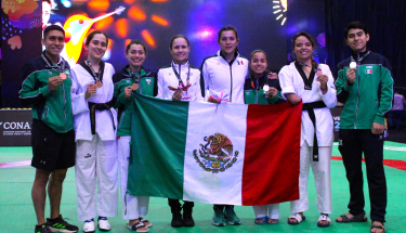 Dos platas y cuatro bronces para México en el Grand Prix de Veracruz