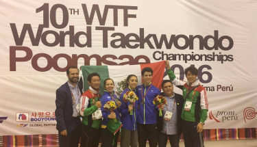 México consigue dos platas más en el Mundial de Poomsae