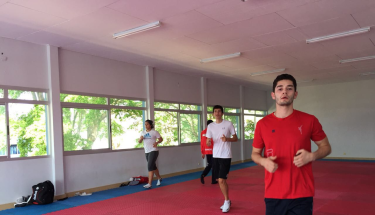 Equipo mexicano realizó primer entrenamiento en Costa de Marfil