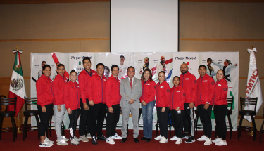 La FMTKD presentó a los equipos que estarán en el Preolímpico Continental