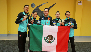 Con tres oros y un bronce el taekwondo mexicano inicia participación en Santiago 2023