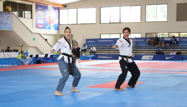 Daniela Rodríguez y Vaslav Ayala consiguen el séptimo oro para México en los Centroamericanos