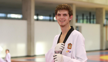 Taekwondoín que fue detectado por su gran talento