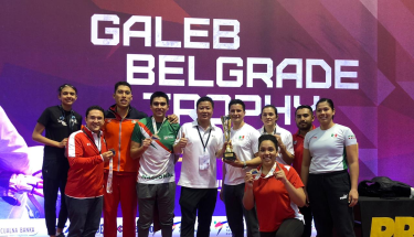 La Selección Elite logró cinco medallas, y el primer lugar por equipos, en el Abierto de Serbia
