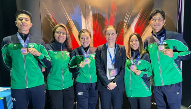 Dos oros y dos bronces, fue la cosecha de México en el Campeonato Europeo