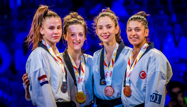 Victoria Heredia se colgó la medalla de bronce en el Grand Prix de Manchester