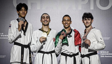 Carlos Navarro se colgó el bronce en el Campeonato Mundial de Bakú 2023