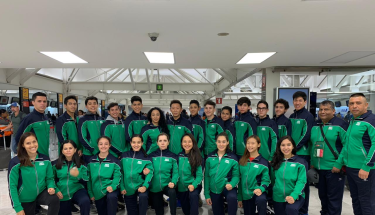 La Selección Nacional de Poomsae viajó a China Taipéi para competir en el Campeonato Mundial