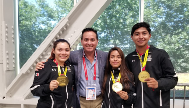 El ParaTaekwondo mexicano, en la modalidad combate, obtuvo tres medallas de oro en el ParaPanamericano