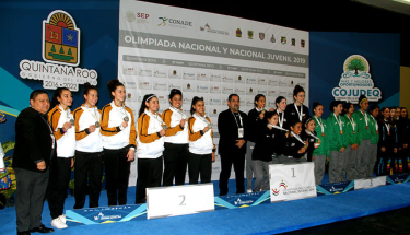 Con el Team 5 concluyó la Olimpiada Nacional y Nacional Juvenil 2019; Nuevo León campeón del certamen
