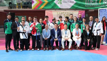 México con una gran cosecha de medallas en el México Open de ParaTaekwondo