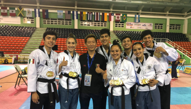 El Poomsae mexicano cosechó 12 medallas en el Abierto de República Dominicana