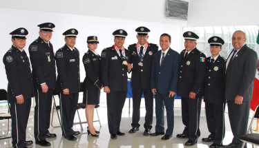 La FMTKD reconoció a taekwondoínes de la Policía Federal