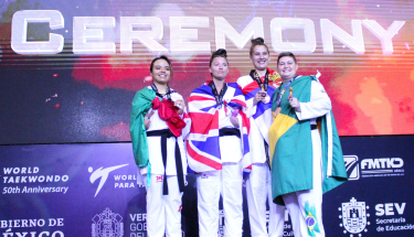 Fernanda Vargas consiguió la medalla de plata en el Campeonato Mundial de ParaTaekwondo