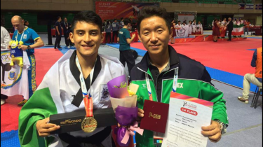 William Arroyo obtuvo para México el oro en el Campeonato Mundial de Poomsae