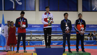 La selección nacional de combate abre con cuatro preseas en los Centroamericanos