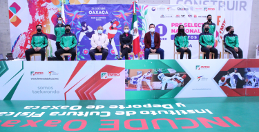 La FMTKD presentó a los taekwondoínes que competirán en los Juegos Panamericanos Junior