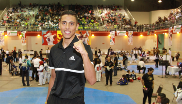Carlos Navarro partió a China para competir en el Grand Slam