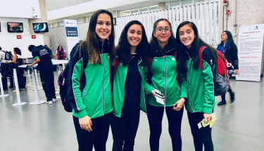 Leslie y Alicia, así como sus suplentes, partieron a Corea para foguearse rumbo a los Olímpicos