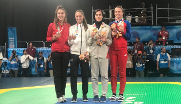 Leslie Soltero se colgó el bronce en los Olímpicos de la Juventud