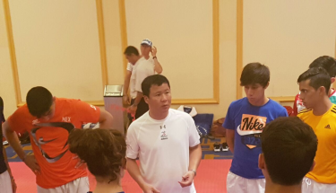 Taekwondoínes olímpicos realizan primer entrenamiento en Cancún