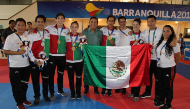 Cuatro oros y una plata, la cosecha de México en la segunda jornada de los Centroamericanos