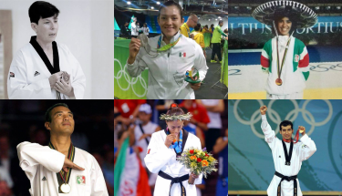 Taekwondoínes olímpicos reciben reconocimiento del COM y AOM
